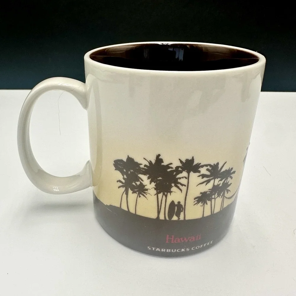 Starbucks Hawaii Ceramic Mug Island Souvenir Coffee Cup